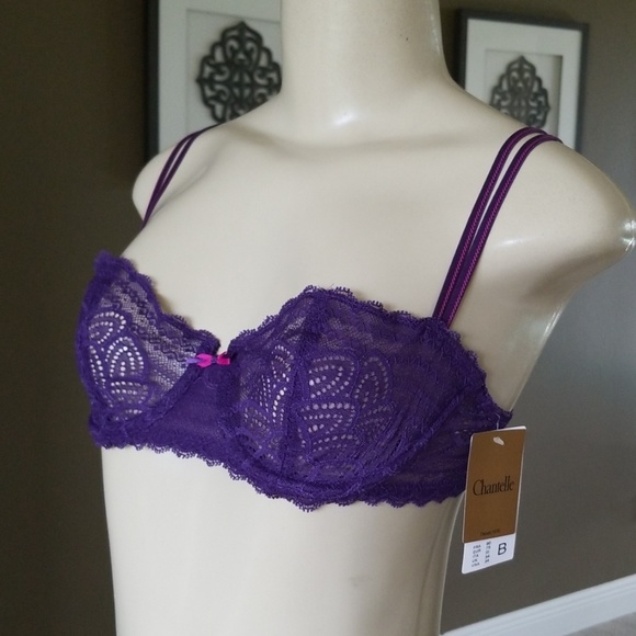 Chantelle Lace Demi Bra - Picture 3 of 8